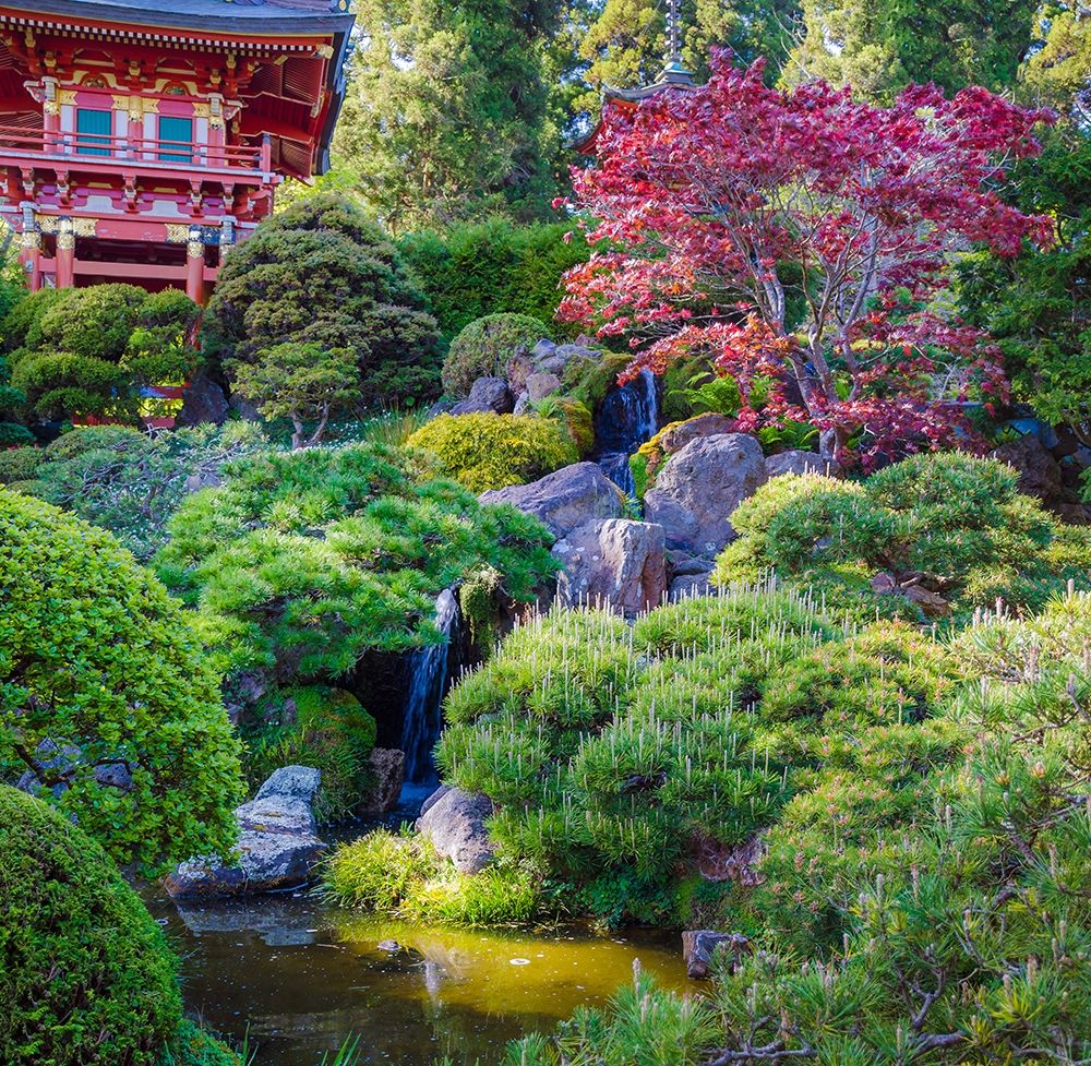 Pagoda-Japanese Tea Garden-Golden Gate Park-San Francisco-California-USA